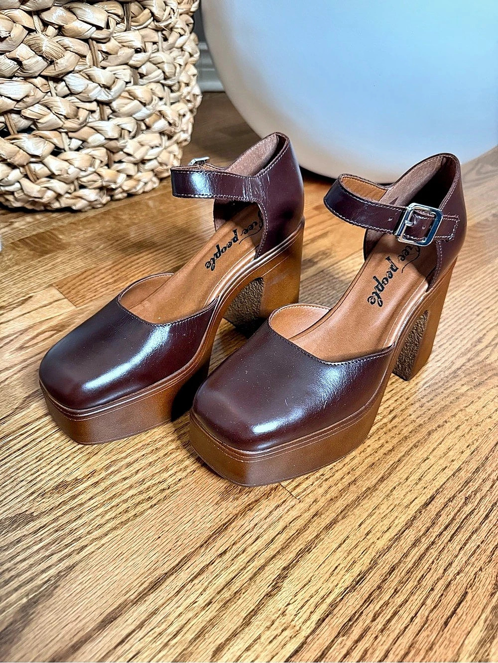 Free People Gwen Mary Jane Platform